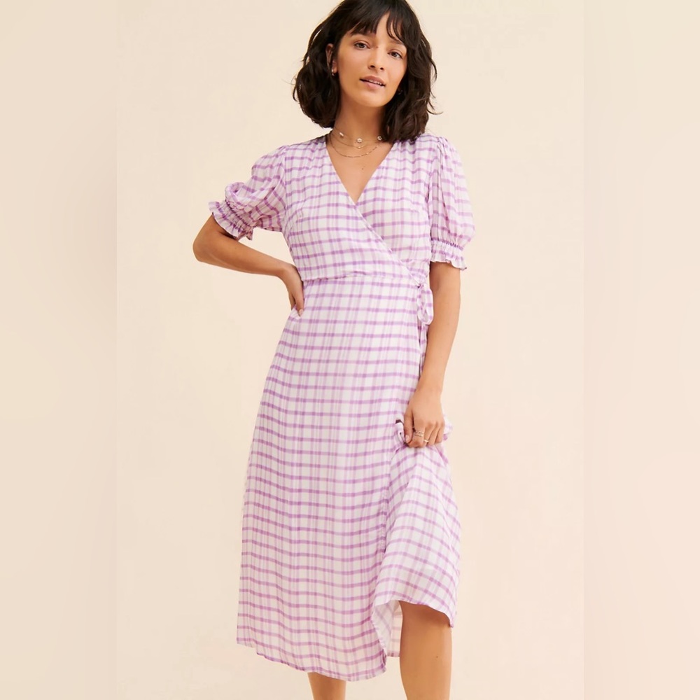 Anthropologie Lily & Lionel Fifi Wrap Dress